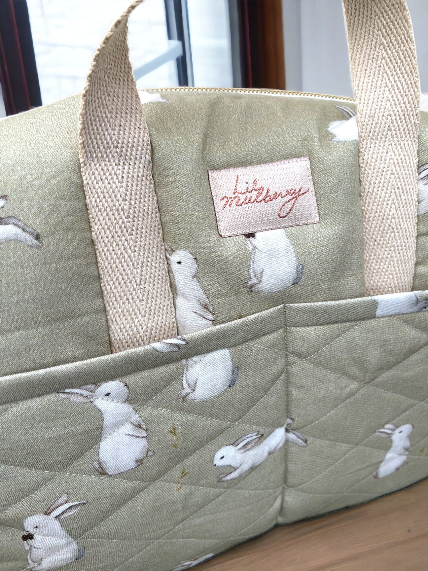 Sage Bunny Changing Bag